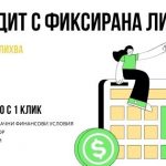 Кредит с фиксирана лихва